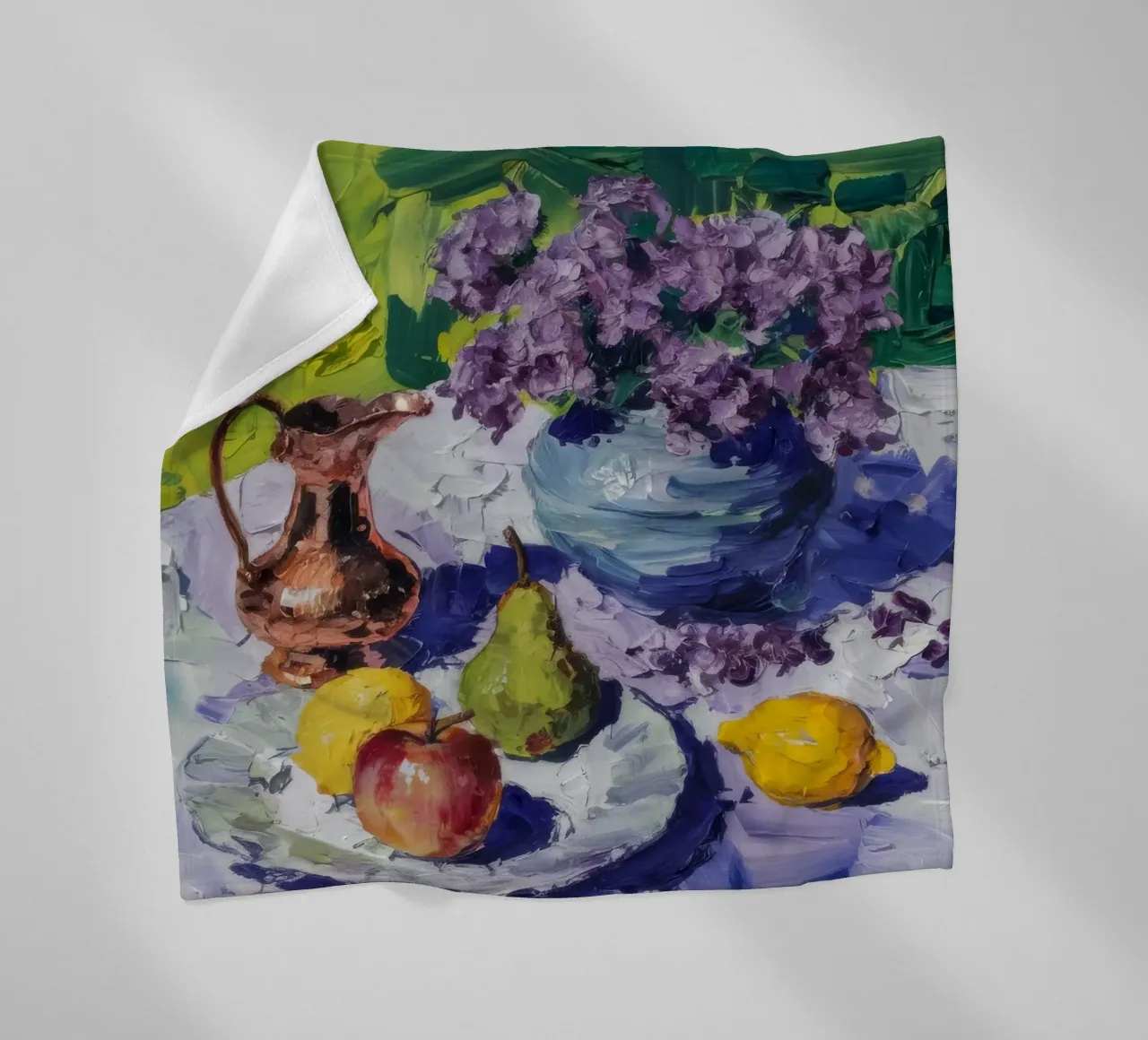 Medley di fiori di rame coperta in pile da Celestial Harmony