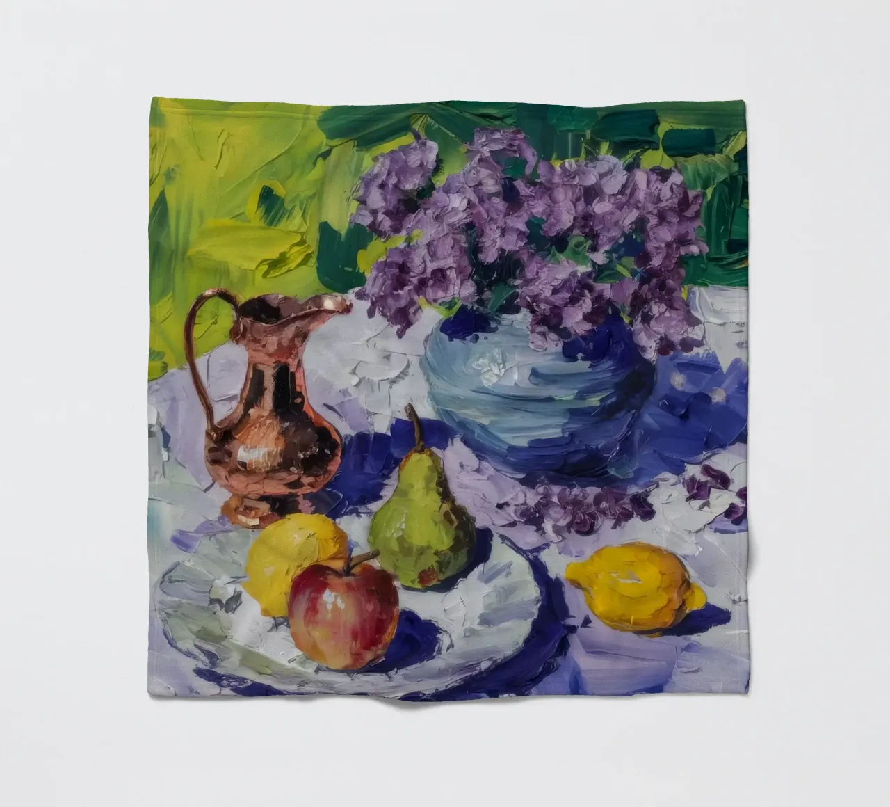 Medley di fiori di rame coperta in pile da Celestial Harmony