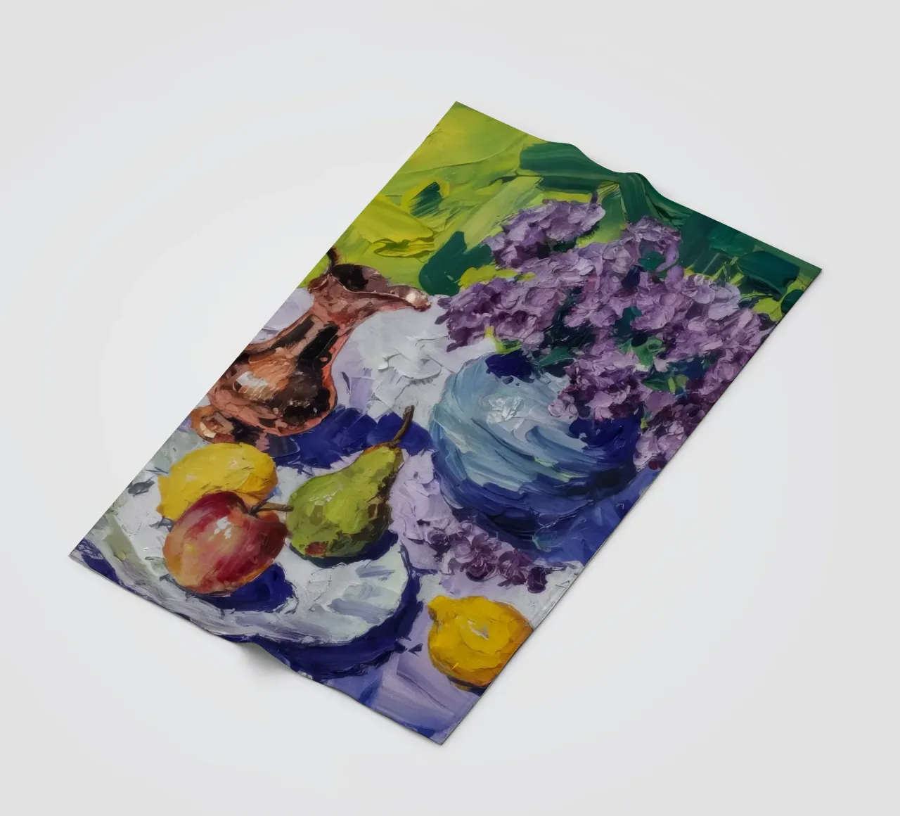 Medley di fiori di rame coperta in pile da Celestial Harmony