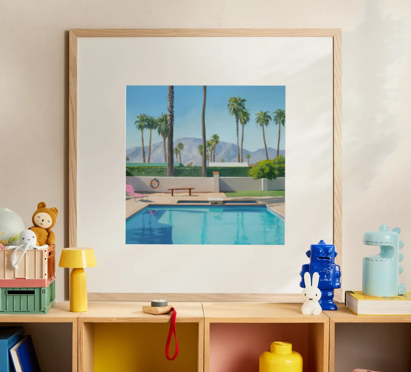 Cerulean Ring Calm poster by Infinite Chroma