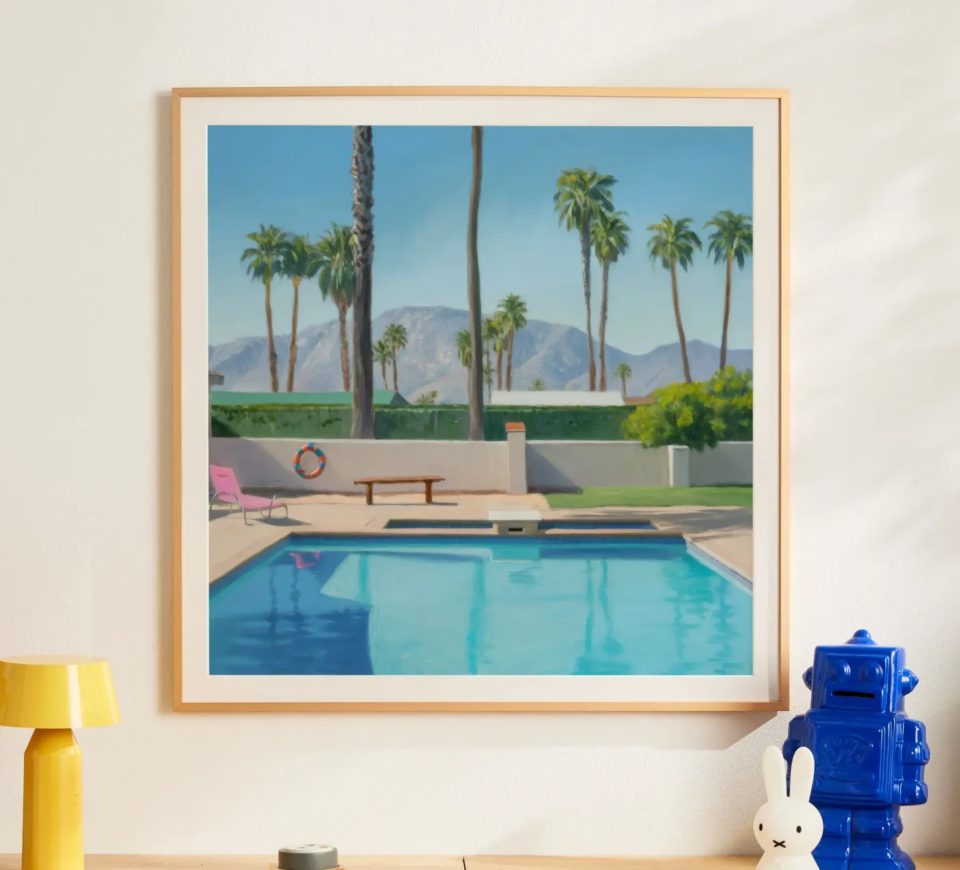 Cerulean Ring Calm poster by Infinite Chroma