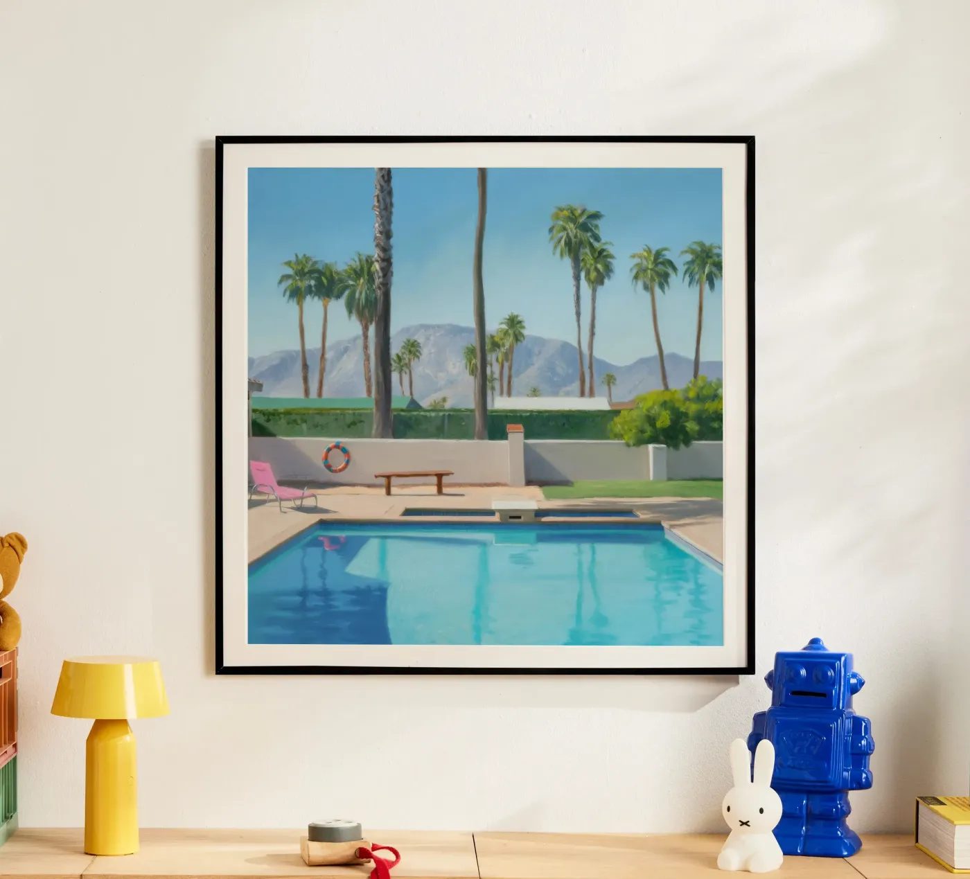 Cerulean Ring Calm poster by Infinite Chroma