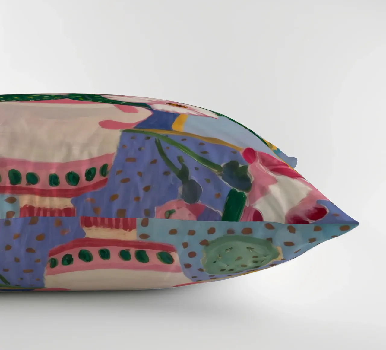 Urna a strisce di petali cuscino da Vivid Reverie