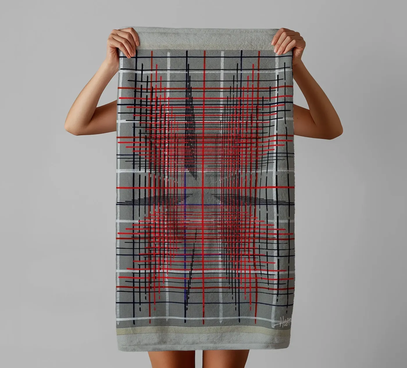 Interdependence 07 towel by Joachim Høst