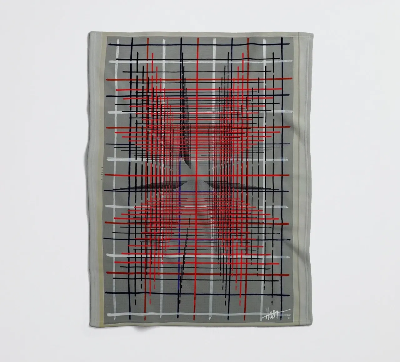 Interdependence 07 Fleecedecke von Joachim Høst