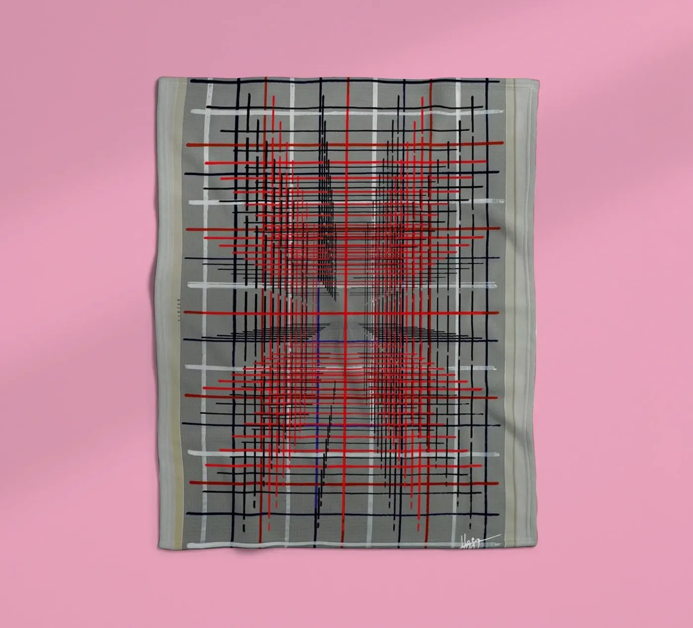 Interdependence 07 fleece blanket by Joachim Høst