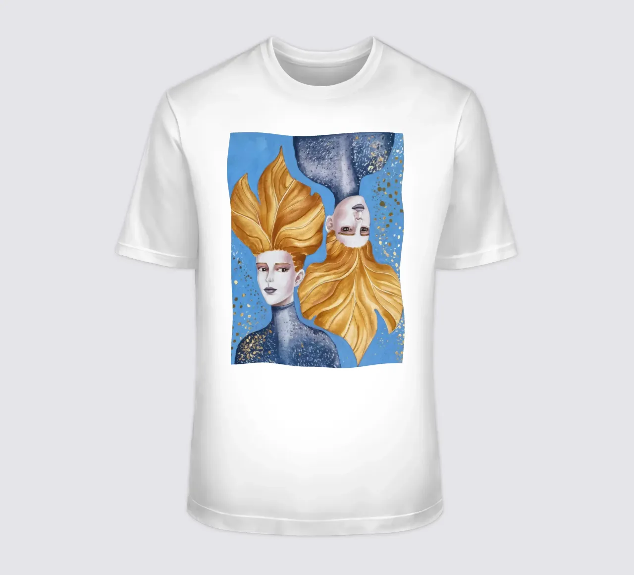Fusione della criniera d'oro t-shirt da Vivid Reverie