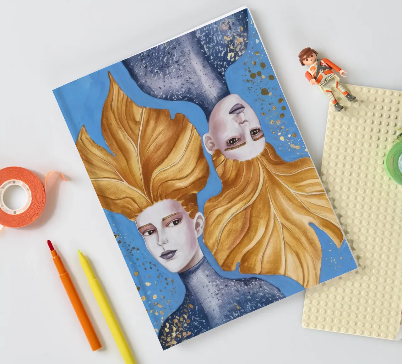 Golden Mane Merge notebook by Vivid Reverie