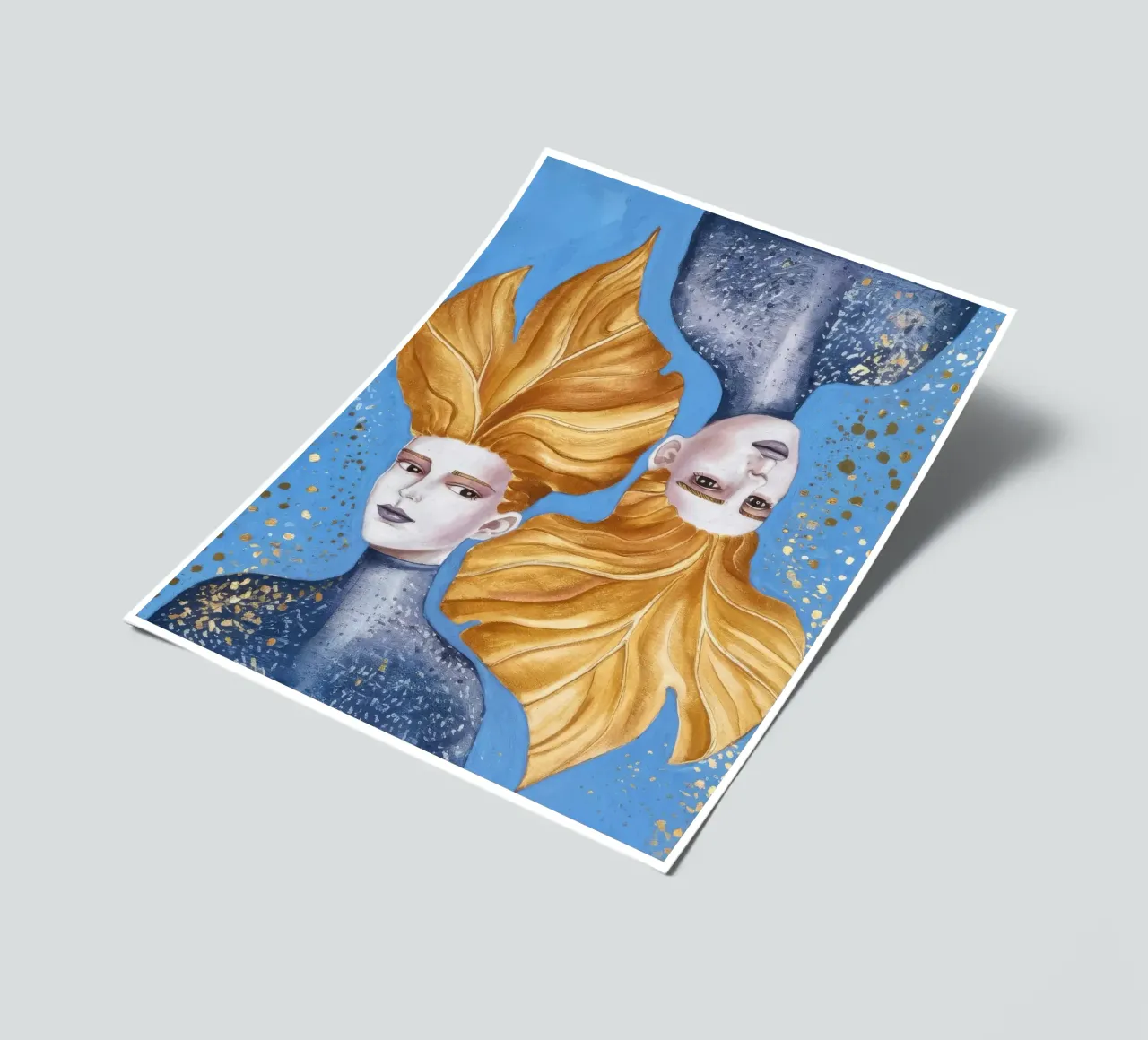 Golden Mane Merge sticker sheet by Vivid Reverie