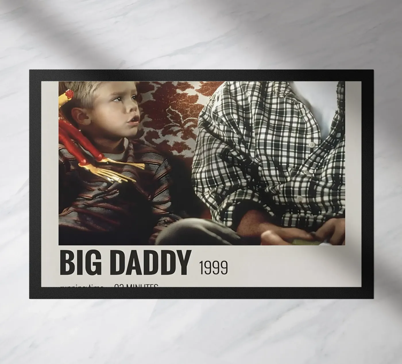 BIG DADDY 1999 doormat by MVFminimalist