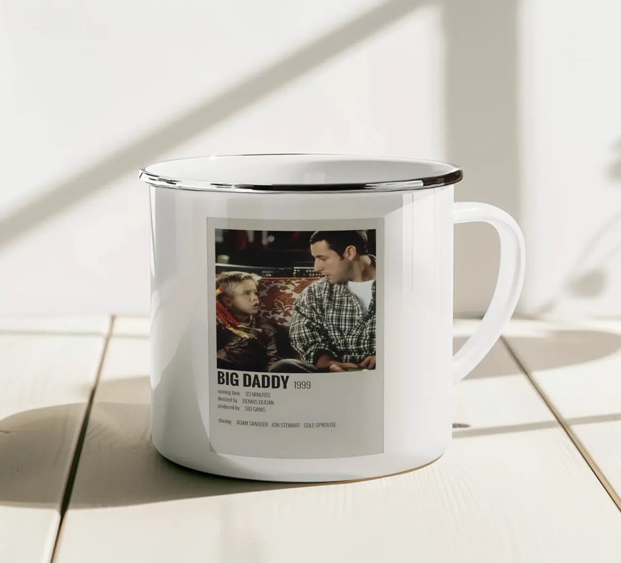 BIG DADDY 1999 tazza in smalto da MVFminimalist
