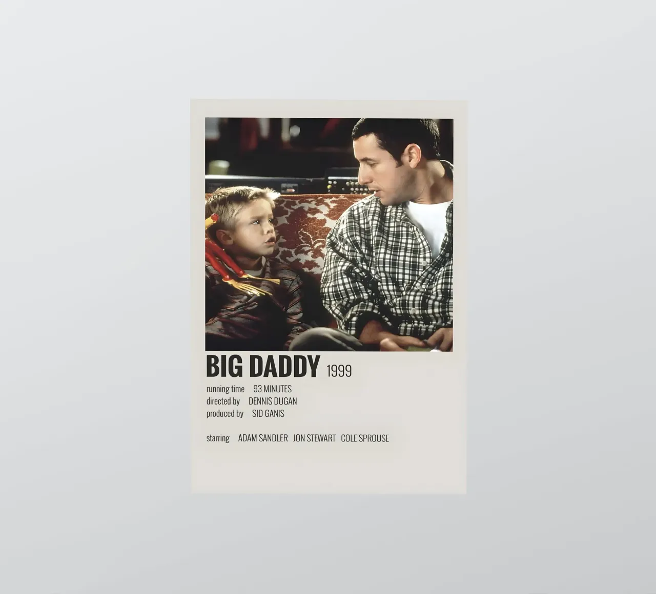 BIG DADDY 1999 adesivo da MVFminimalist