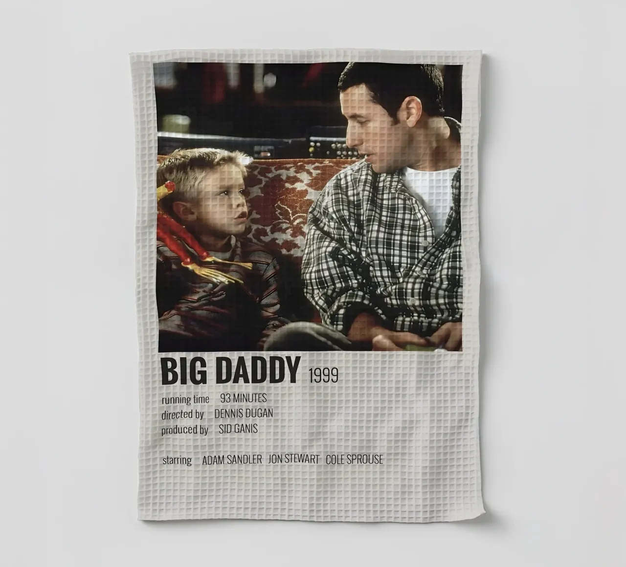 BIG DADDY 1999 canovaccio da cucina da MVFminimalist