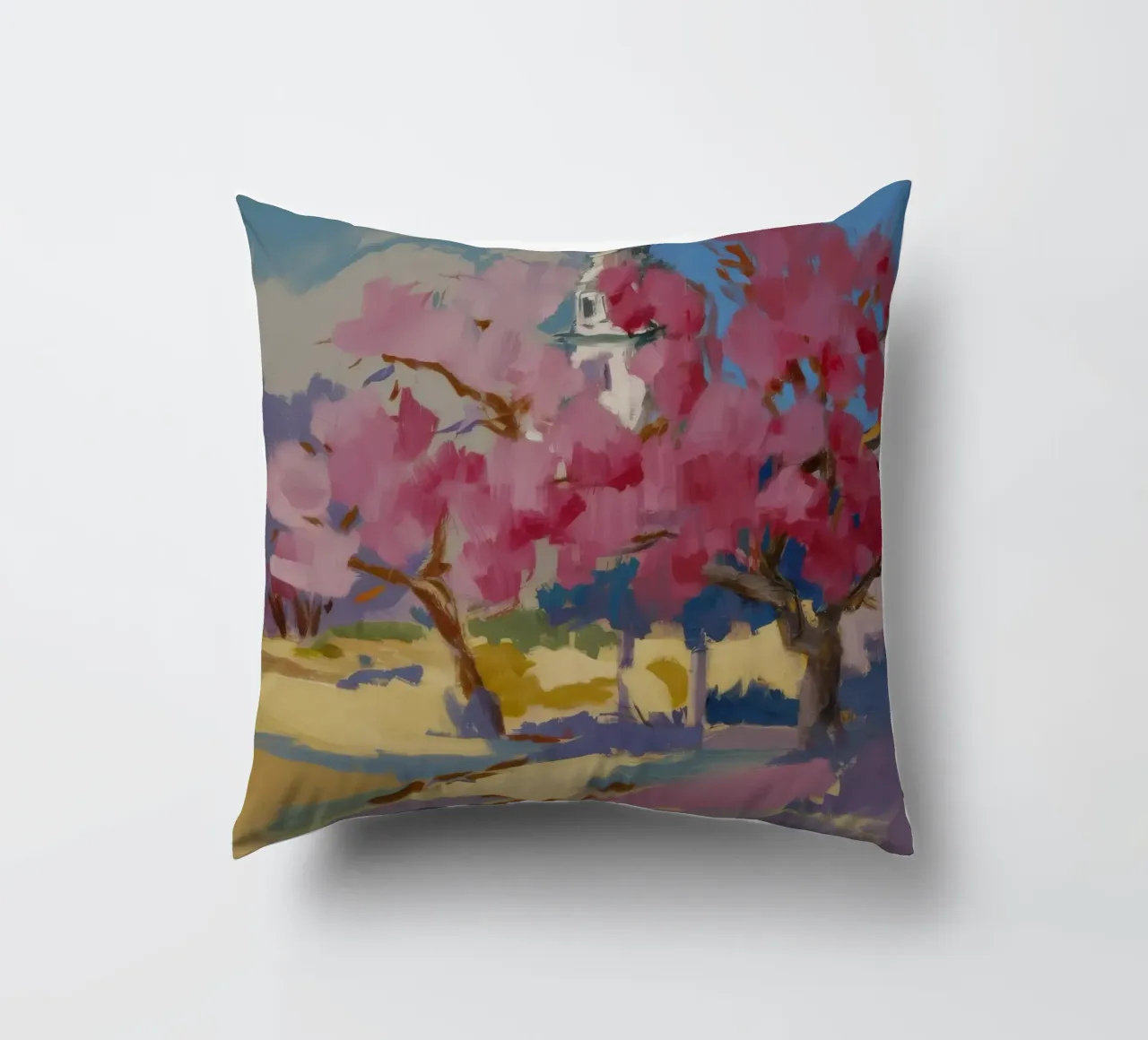 Sogno del percorso Sakura cuscino da Radiance Landscape