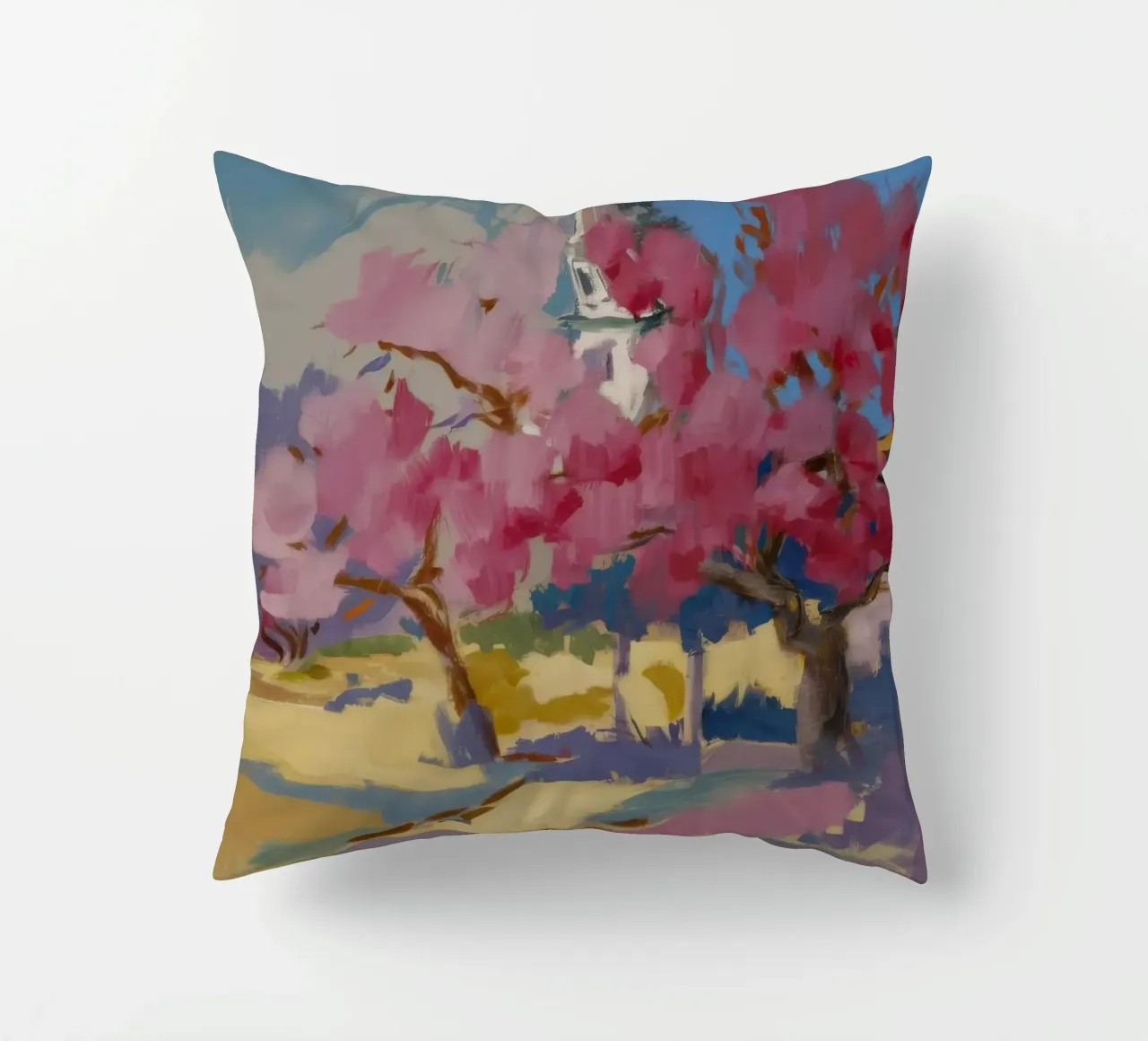 Sogno del percorso Sakura cuscino da Radiance Landscape