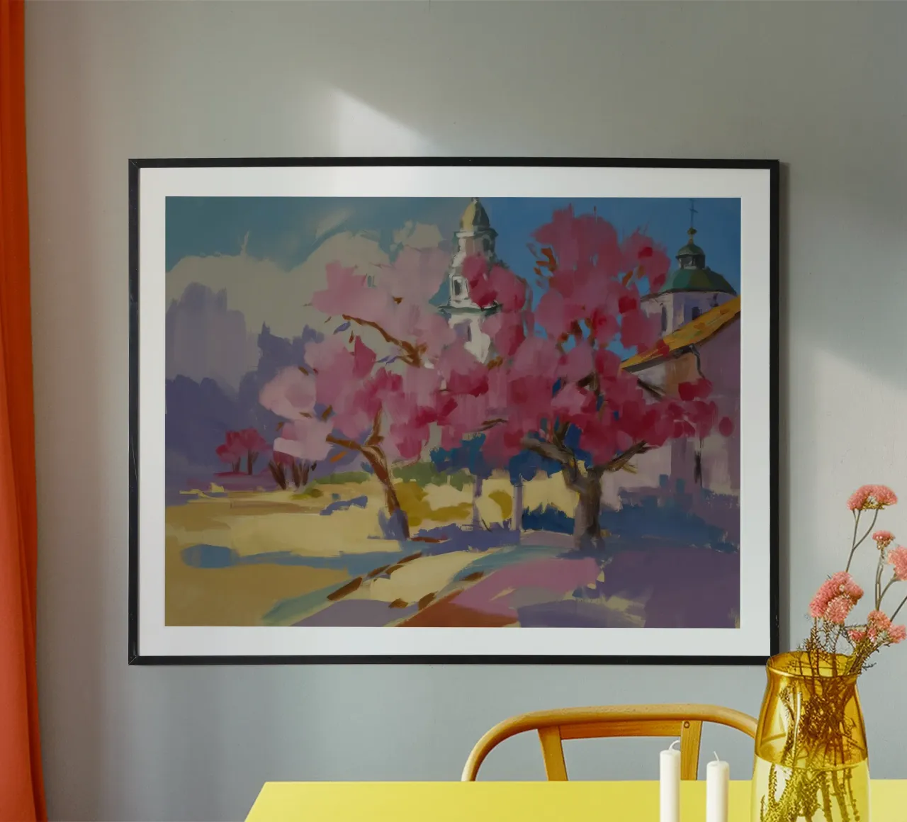 Sogno del percorso Sakura poster da Radiance Landscape