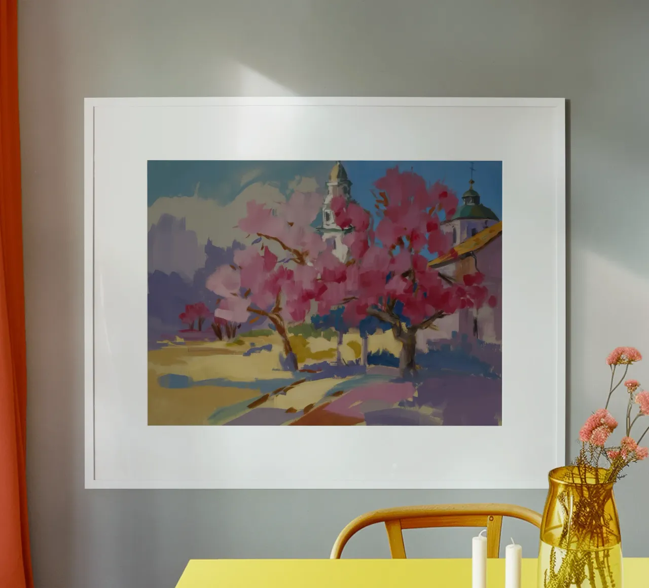 Sogno del percorso Sakura poster da Radiance Landscape