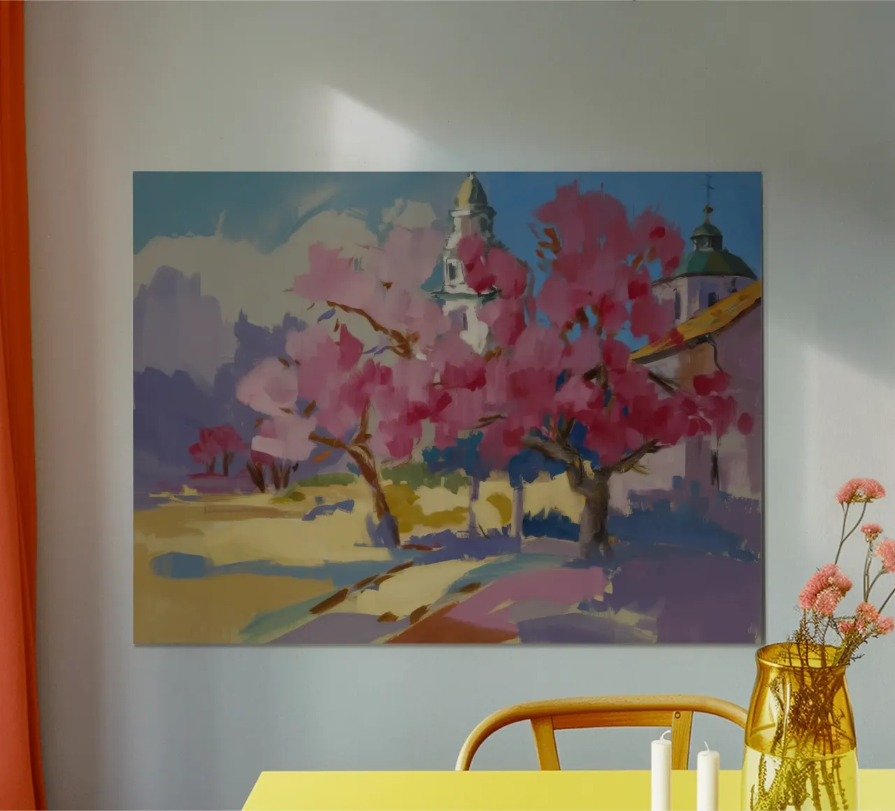 Sogno del percorso Sakura poster da Radiance Landscape