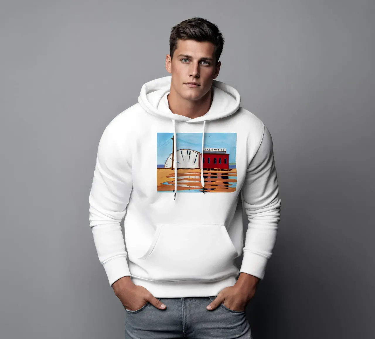 Fermezza del Red Caboose felpa con cappuccio da Silk Palette