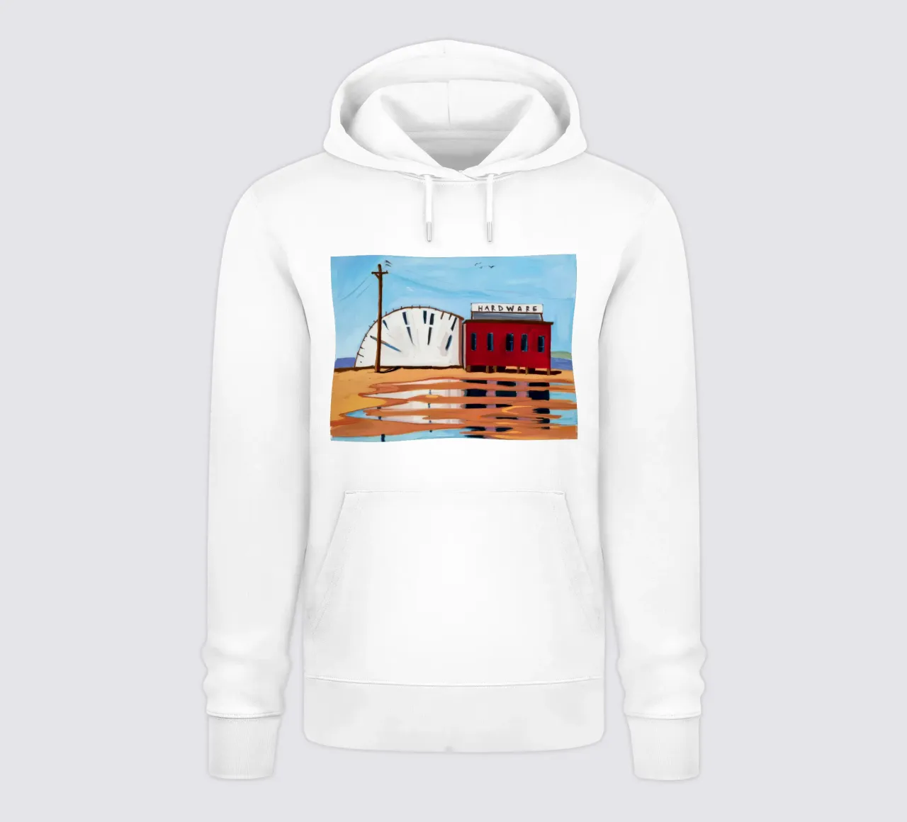 Fermezza del Red Caboose felpa con cappuccio da Silk Palette