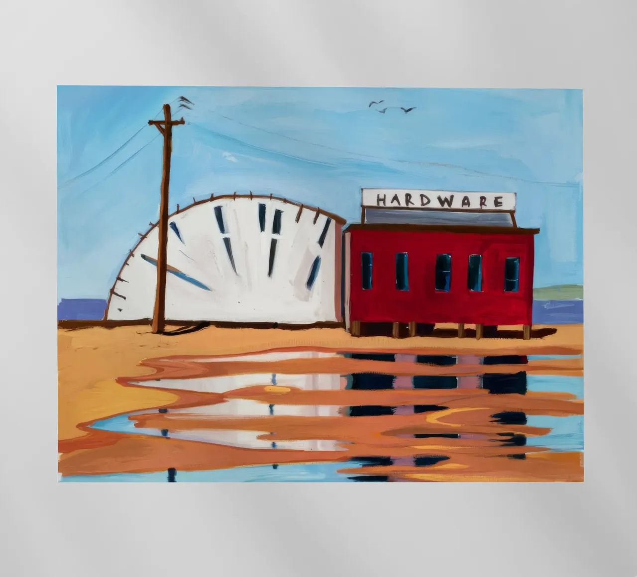 Fermezza del Red Caboose pellicola backlit da Silk Palette