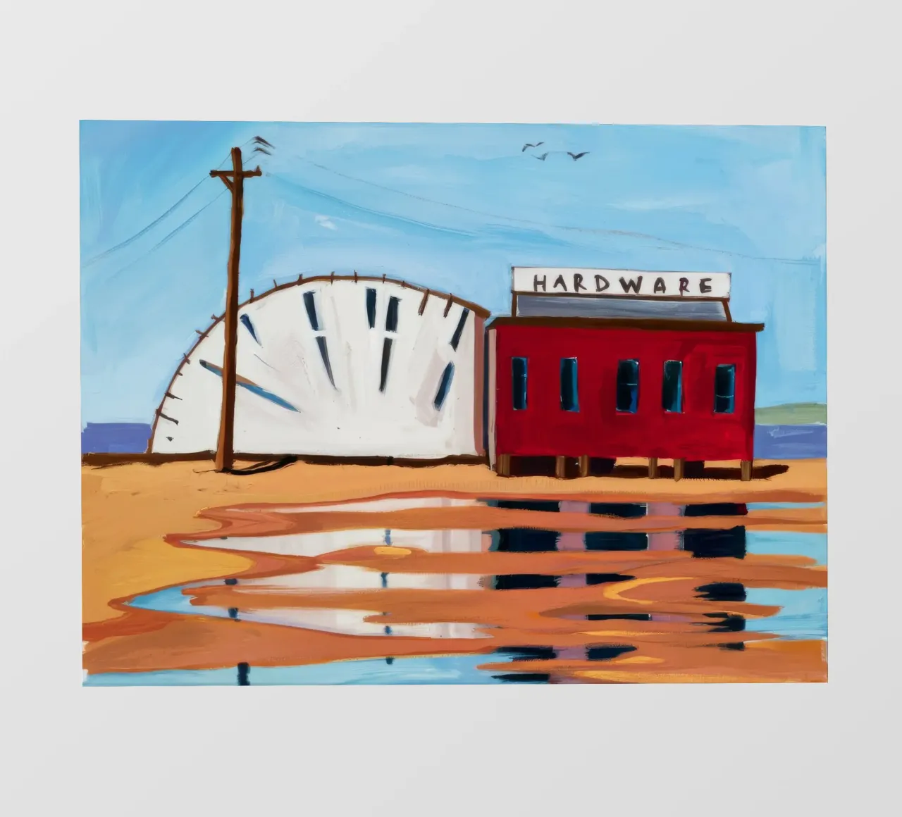 Fermezza del Red Caboose pellicola backlit da Silk Palette