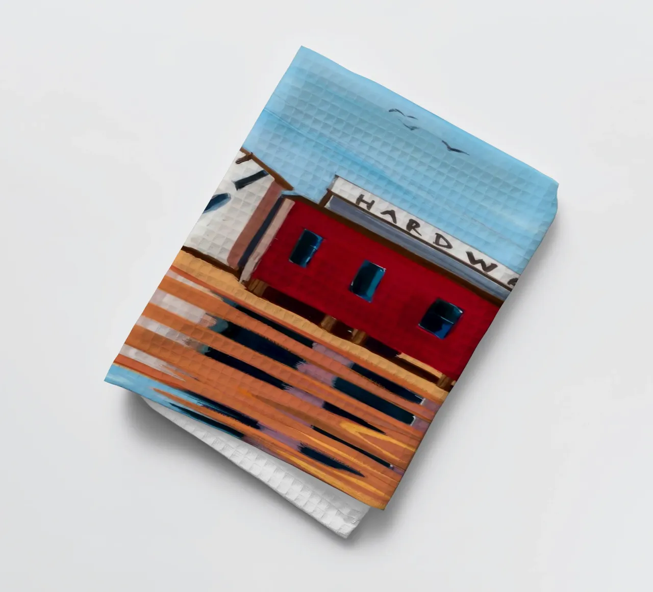 Fermezza del Red Caboose canovaccio da cucina da Silk Palette