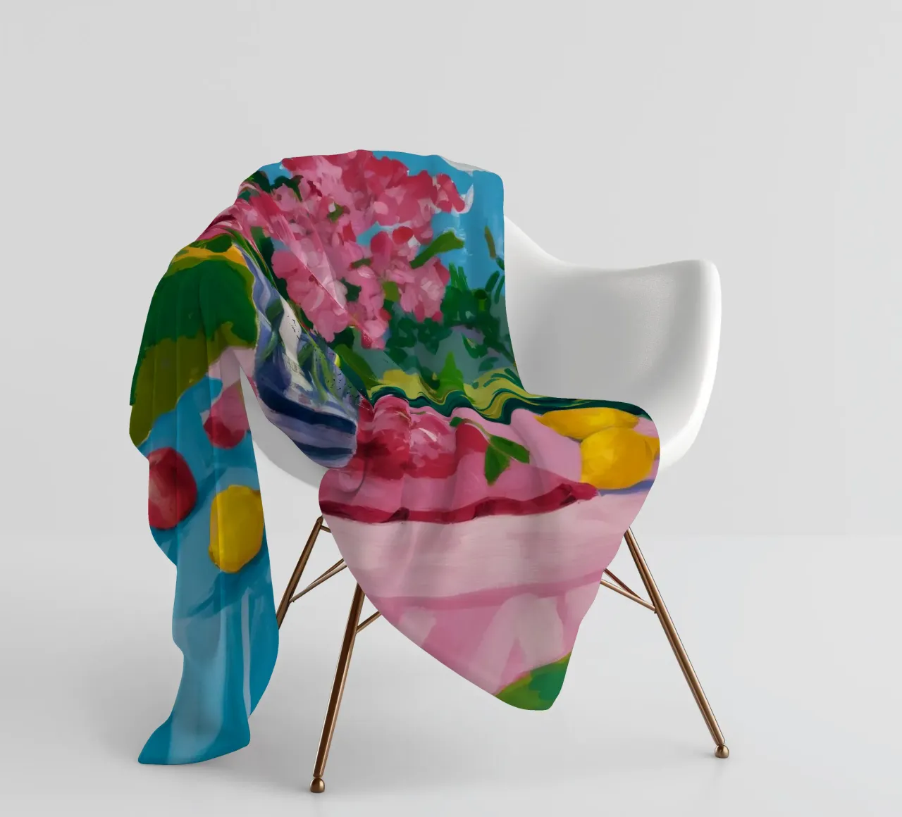 Peony Alfresco Joy coperta in pile da Radiance Landscape