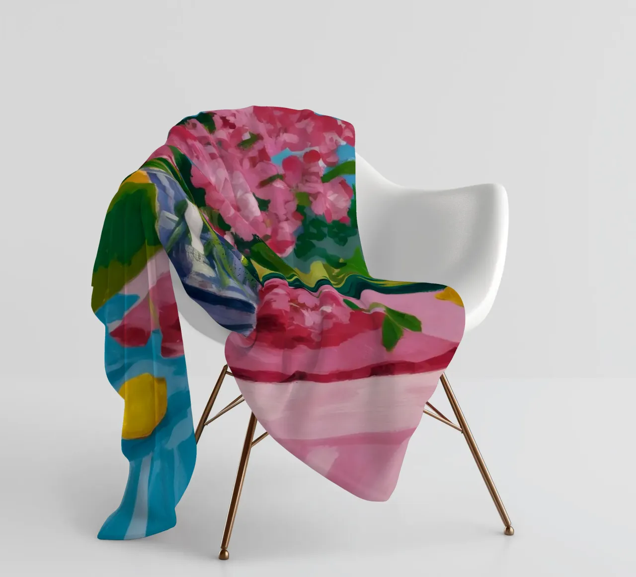 Peony Alfresco Joy coperta in pile da Radiance Landscape