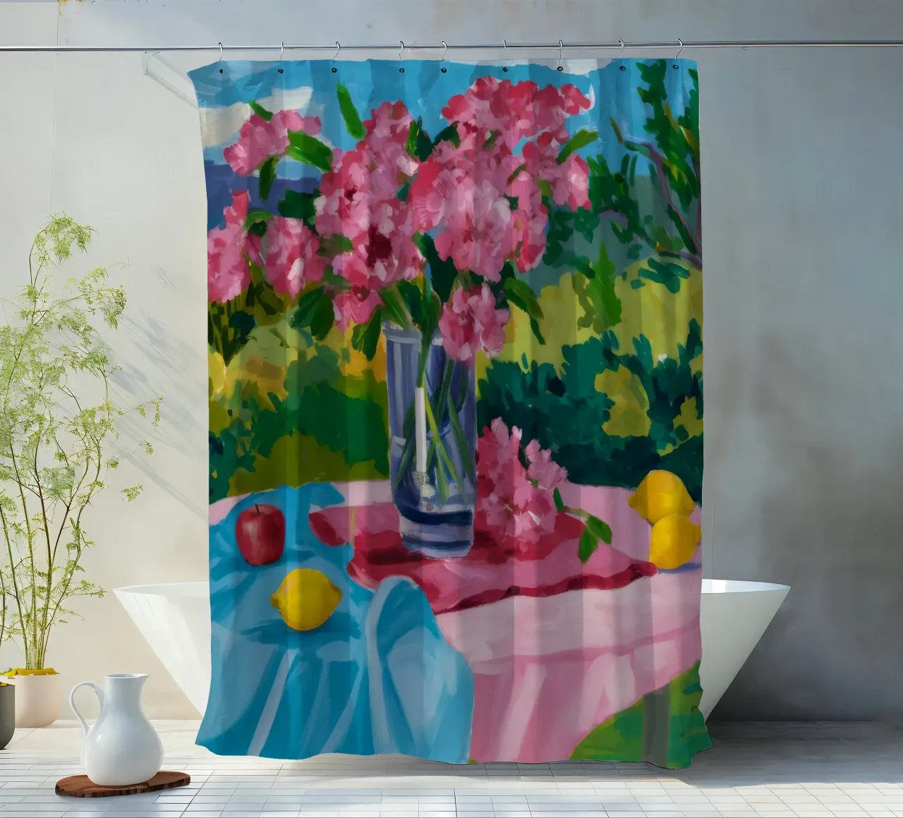 Peony Alfresco Joy tenda da doccia da Radiance Landscape