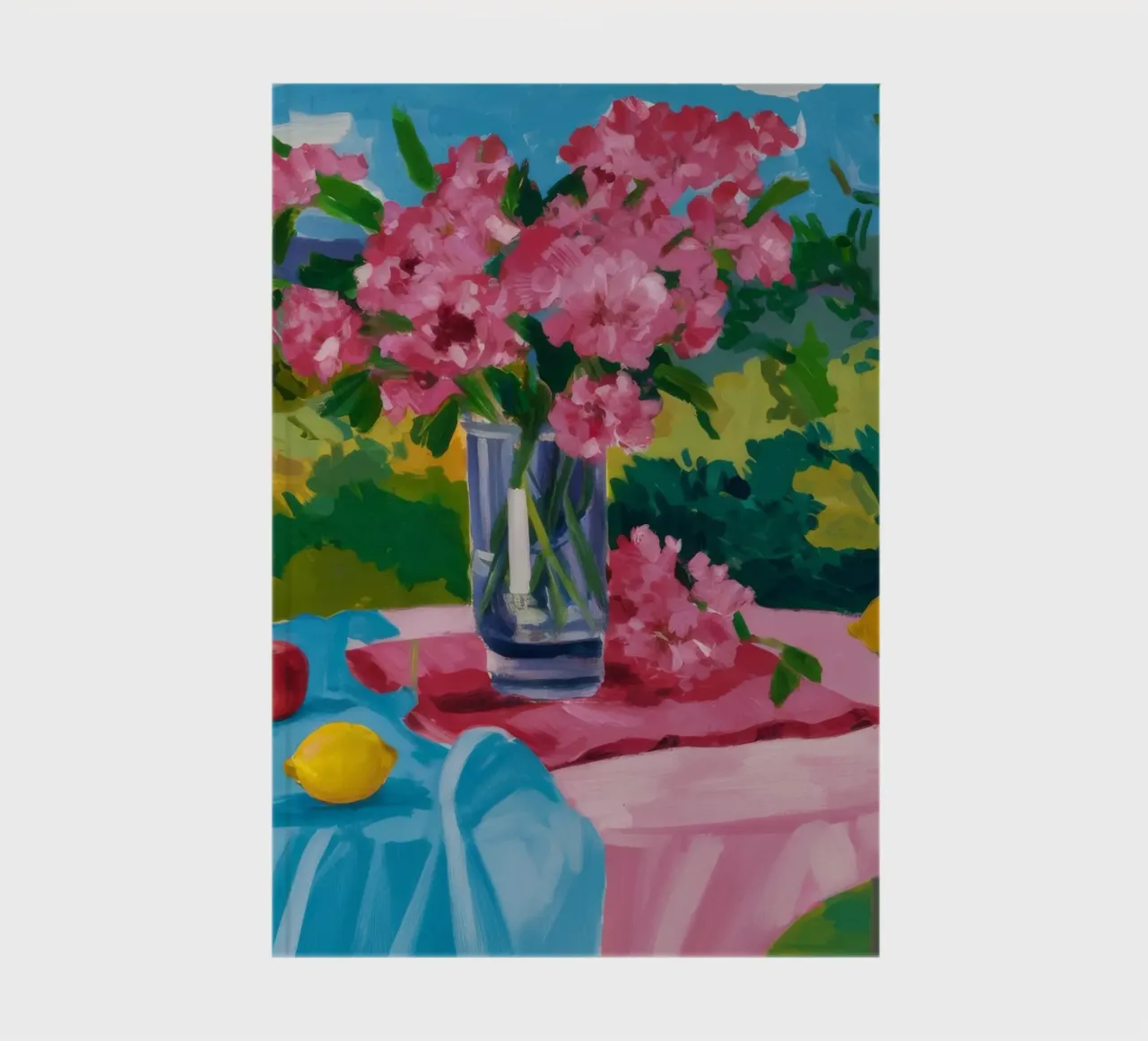 Peony Alfresco Joy notebook by Radiance Landscape