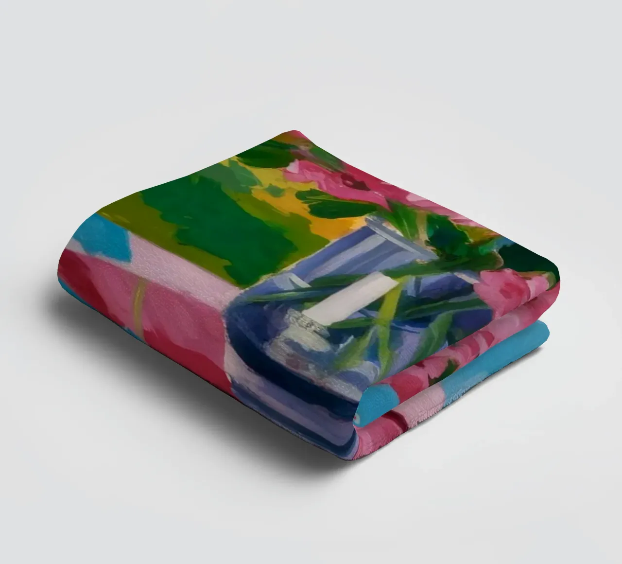 Peony Alfresco Joy towel by Radiance Landscape