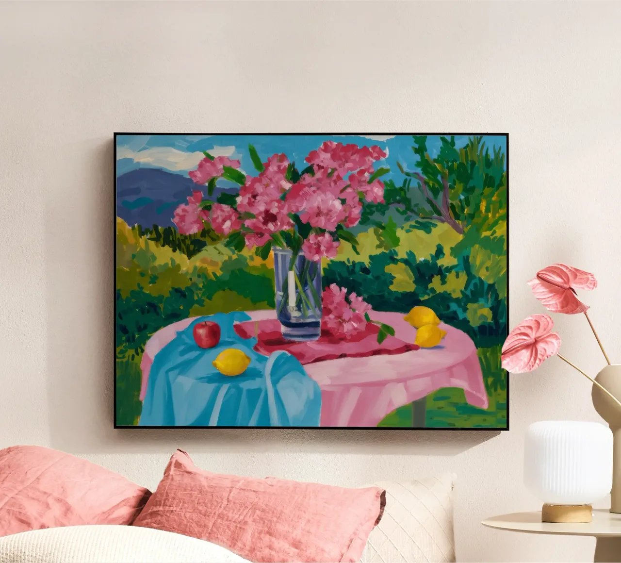 Peony Alfresco Joy plexiglass da Radiance Landscape