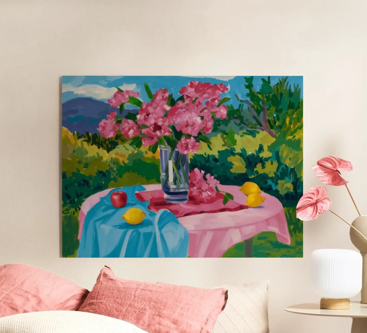 Peony Alfresco Joy plexiglass da Radiance Landscape