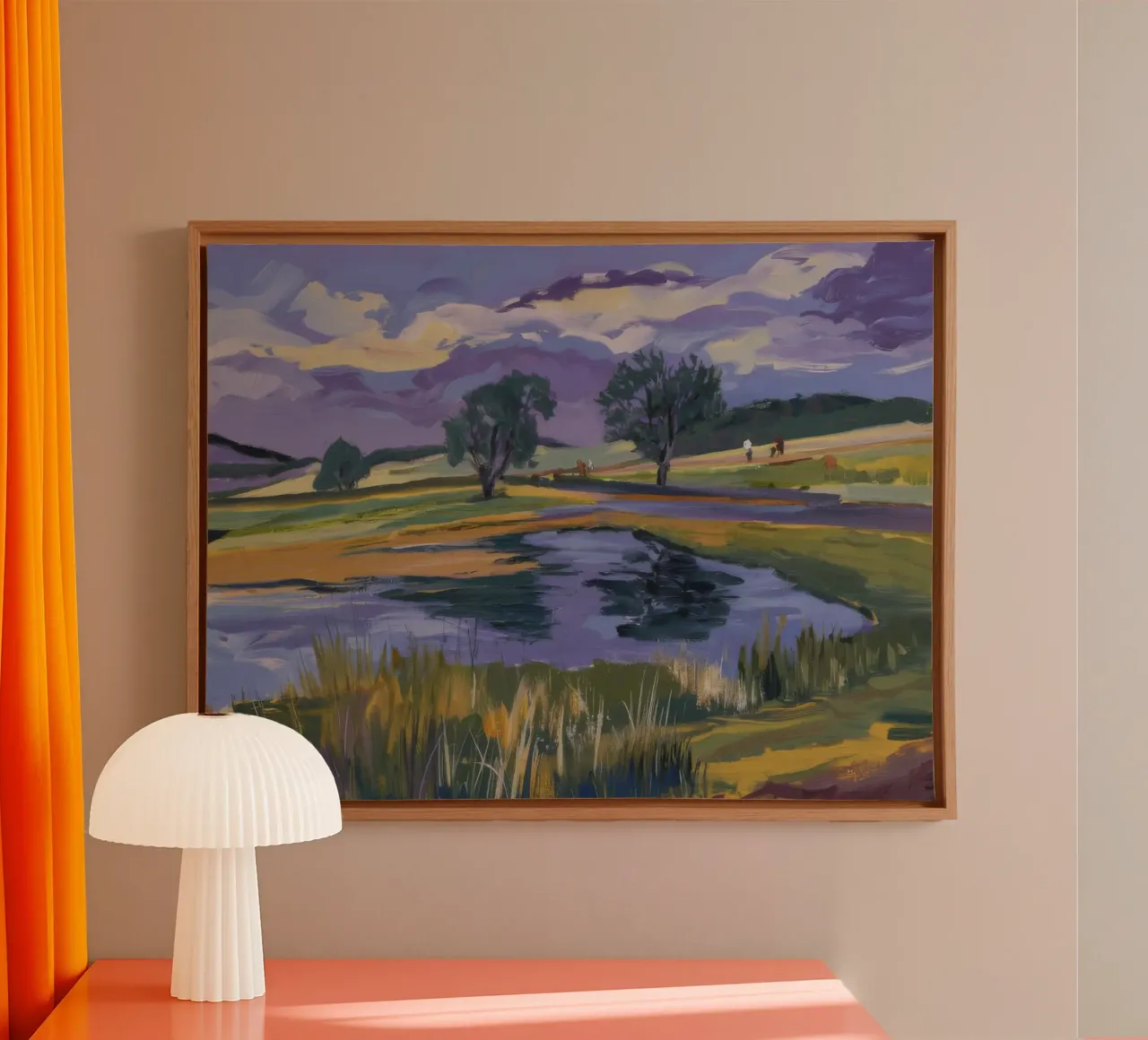 Lone Tree Waters canvas by Celestial Harmony