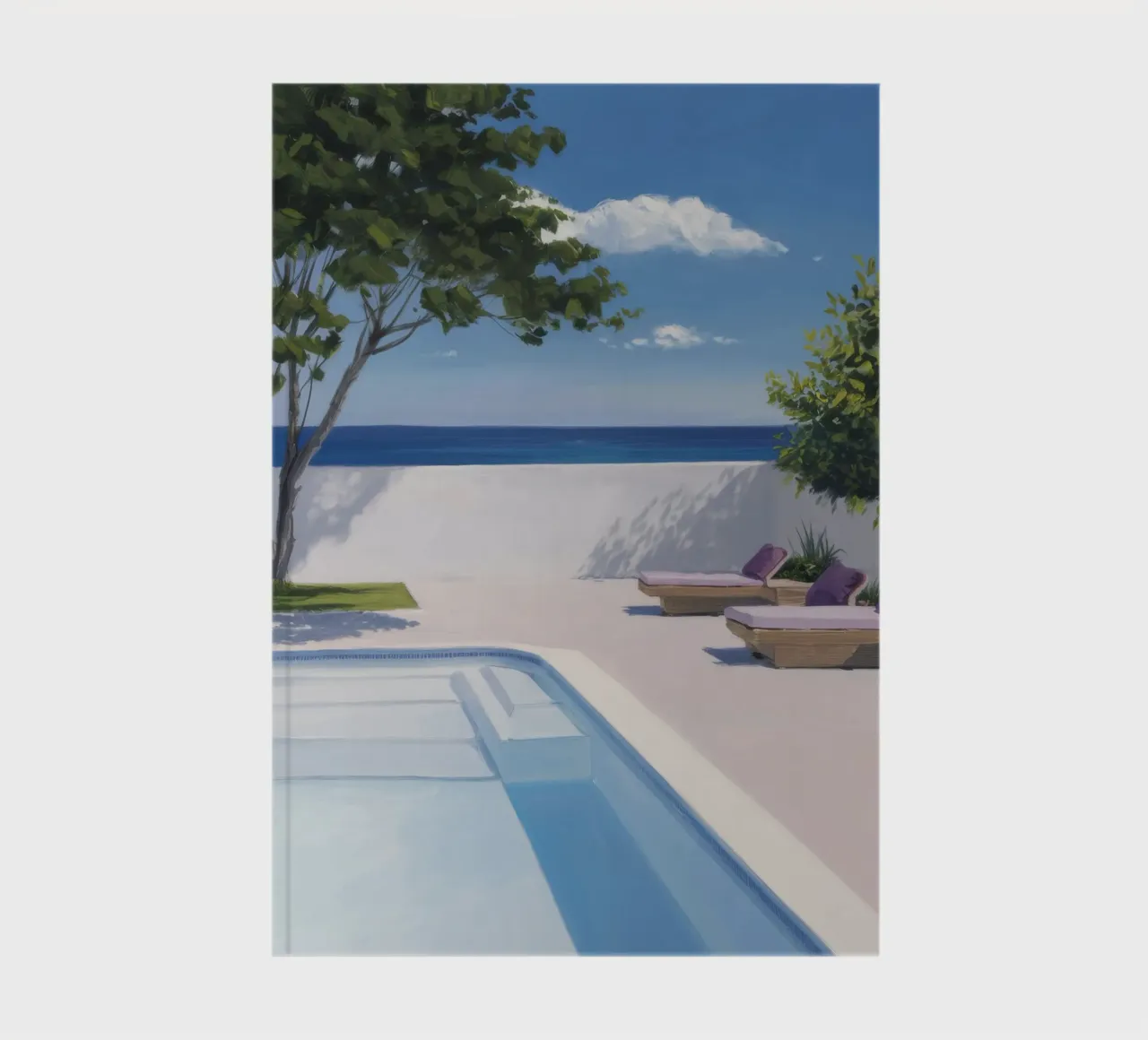 Azure Pool Horizon notebook by Infinite Chroma