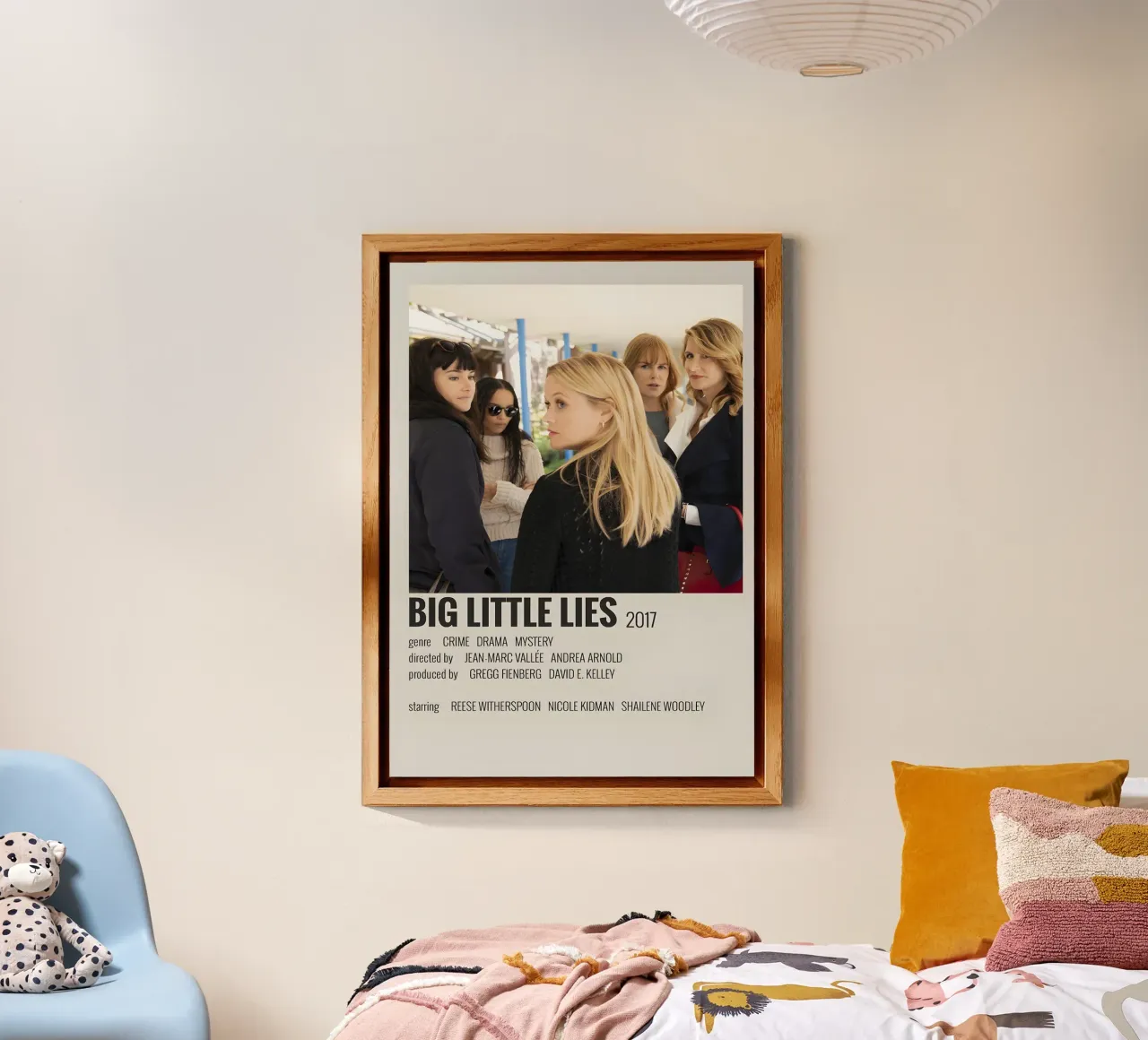BIG LITTLE LIES 2017 alluminio dibond da MVFminimalist