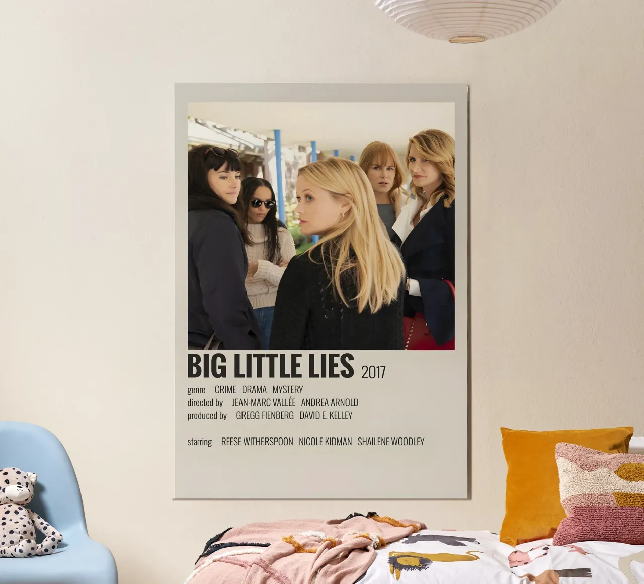 BIG LITTLE LIES 2017 alluminio dibond da MVFminimalist