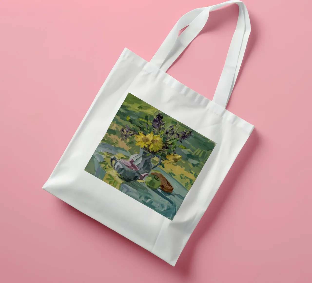 Sunflower Tea Harmony tote bag by Radiance Landscape