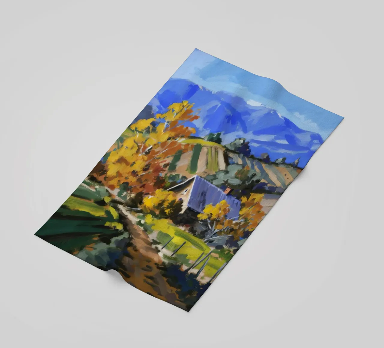 Patchwork d'autunno in collina telo mare da Celestial Harmony