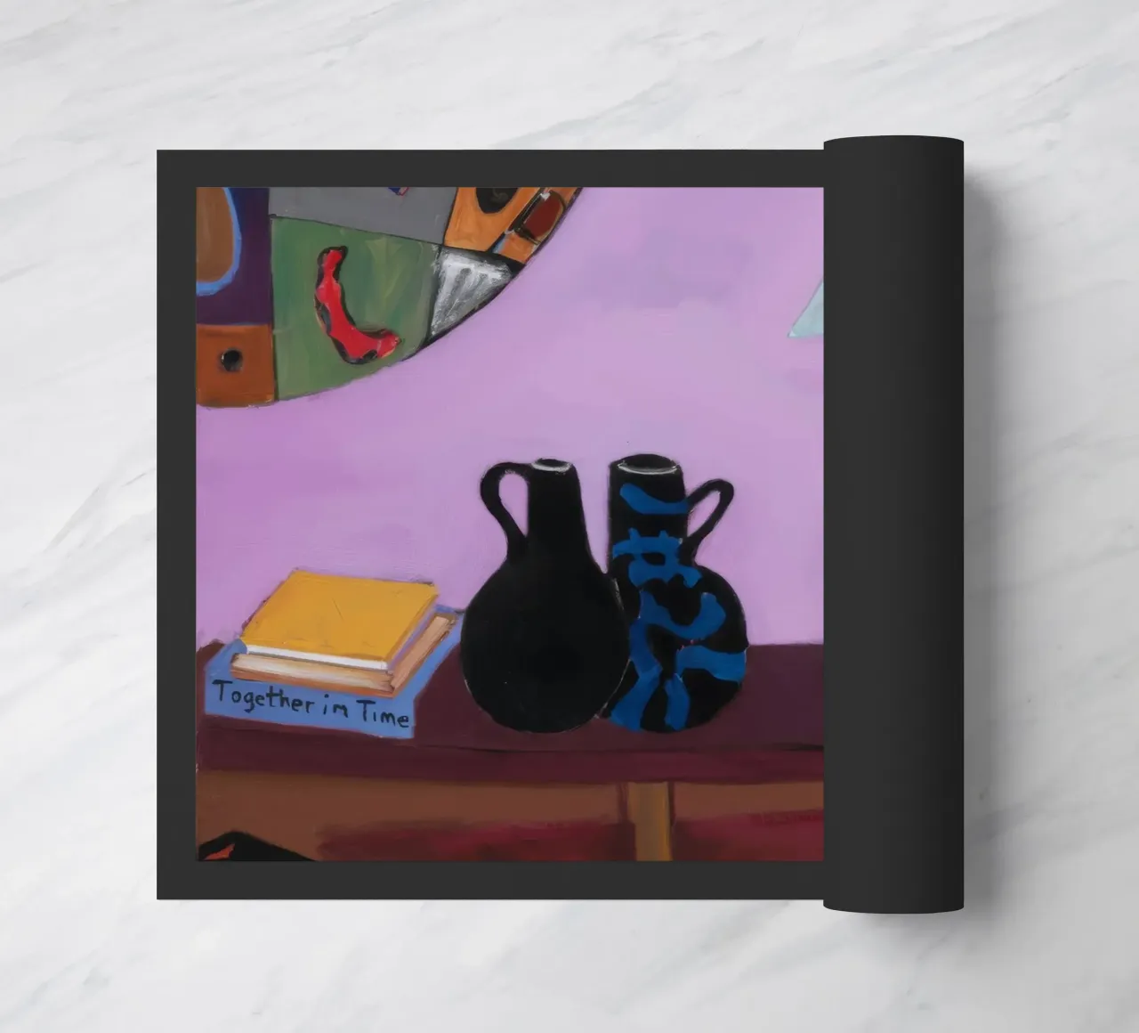 Menagerie di lampade color malva zerbino da Opal Strokes