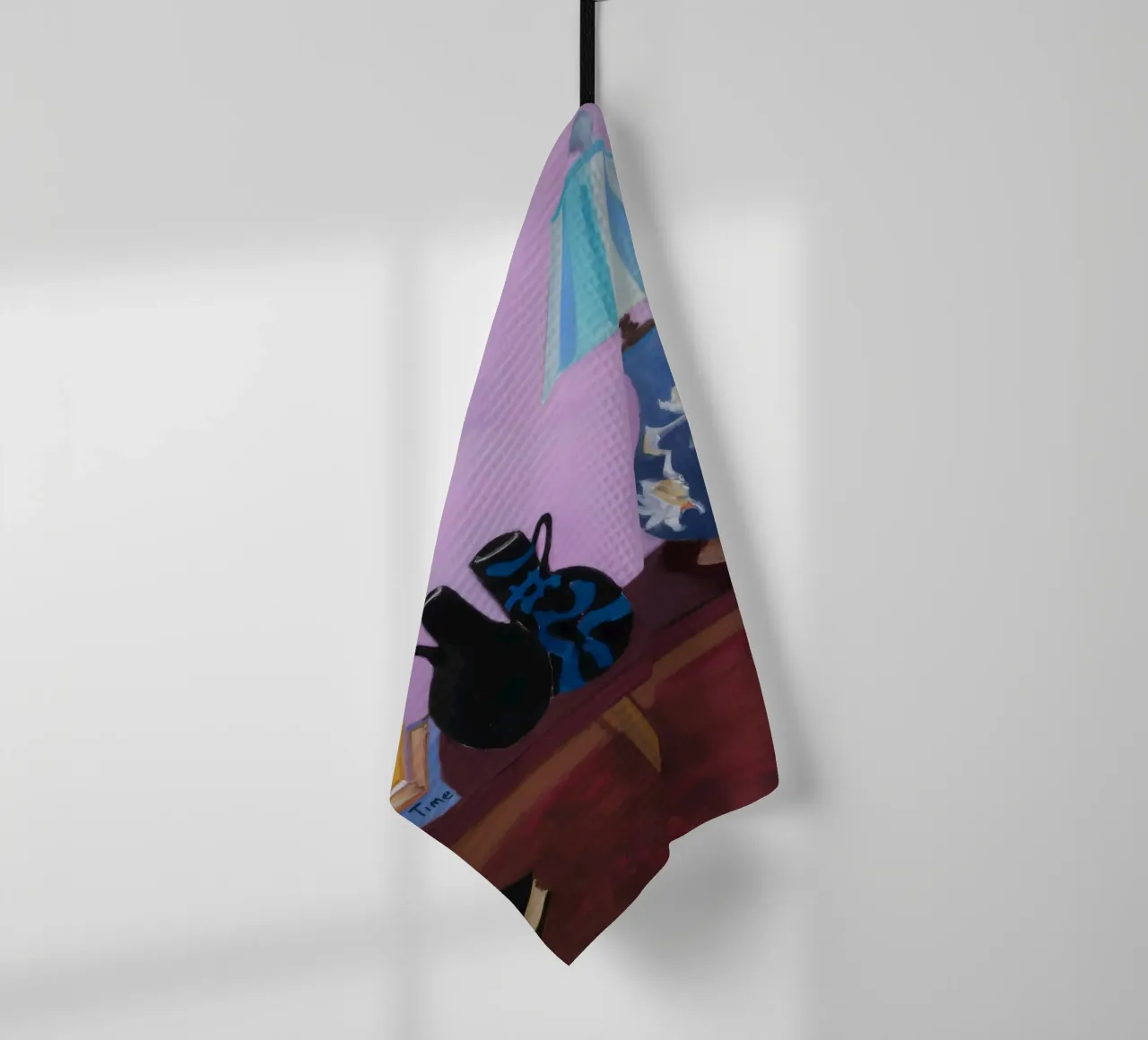 Lampe Mauve Menagerie torchon de Opal Strokes