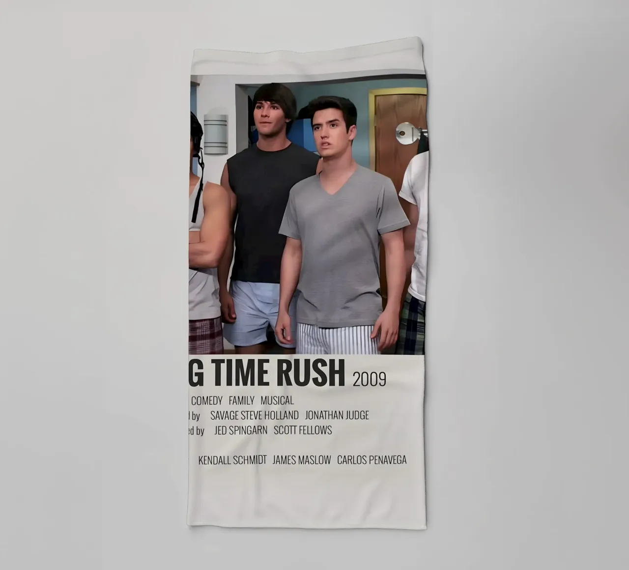 BIG TIME RUSH 2009 asciugamano da bagno da MVFminimalist