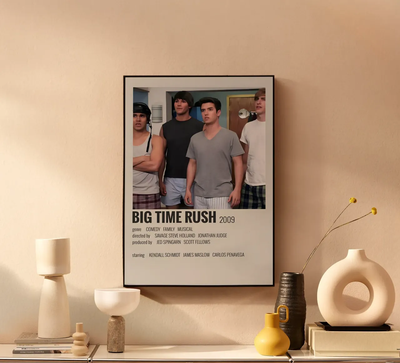 BIG TIME RUSH 2009 plexiglass da MVFminimalist