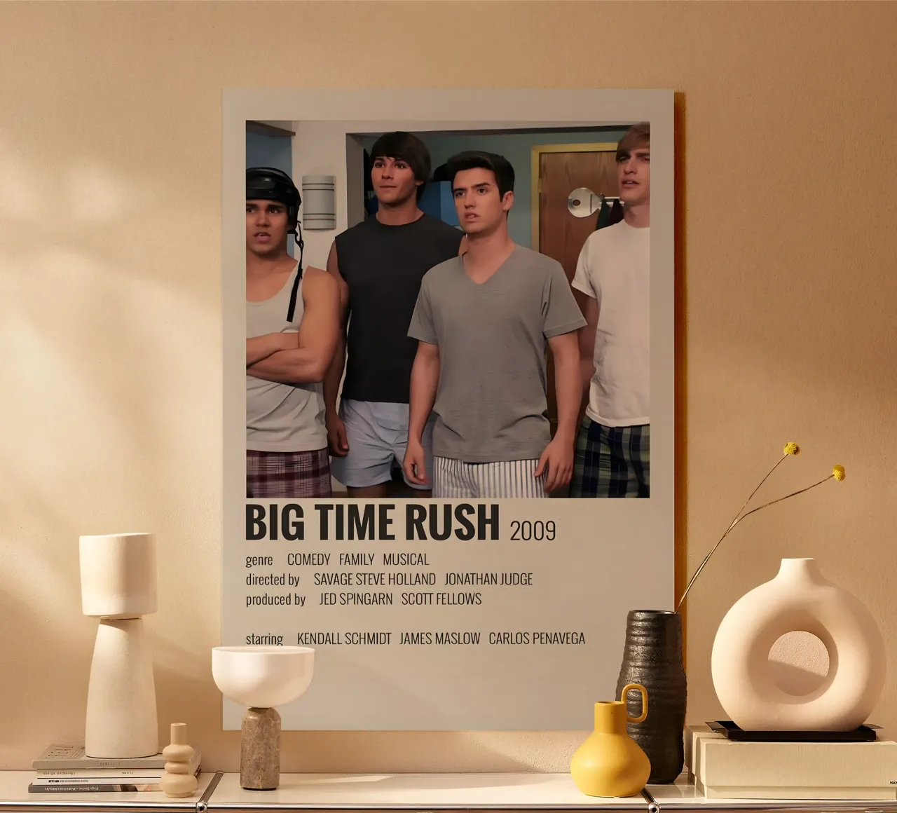 BIG TIME RUSH 2009 plexiglass da MVFminimalist