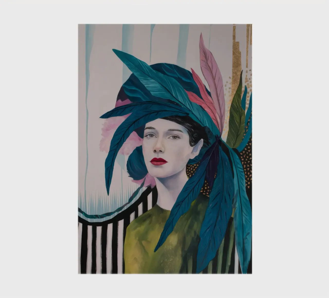 Azure Plume Allure notebook by Vivid Reverie
