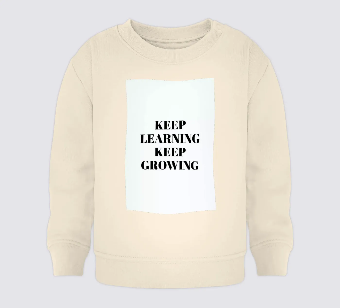 Keep Learning felpa neonato da Studio One