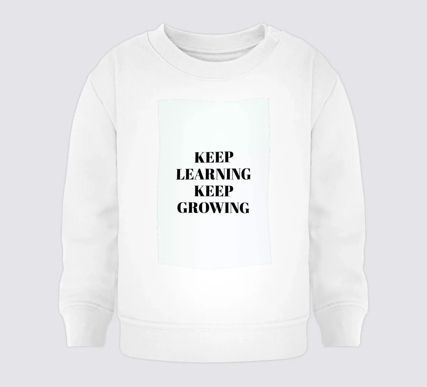 Keep Learning felpa neonato da Studio One