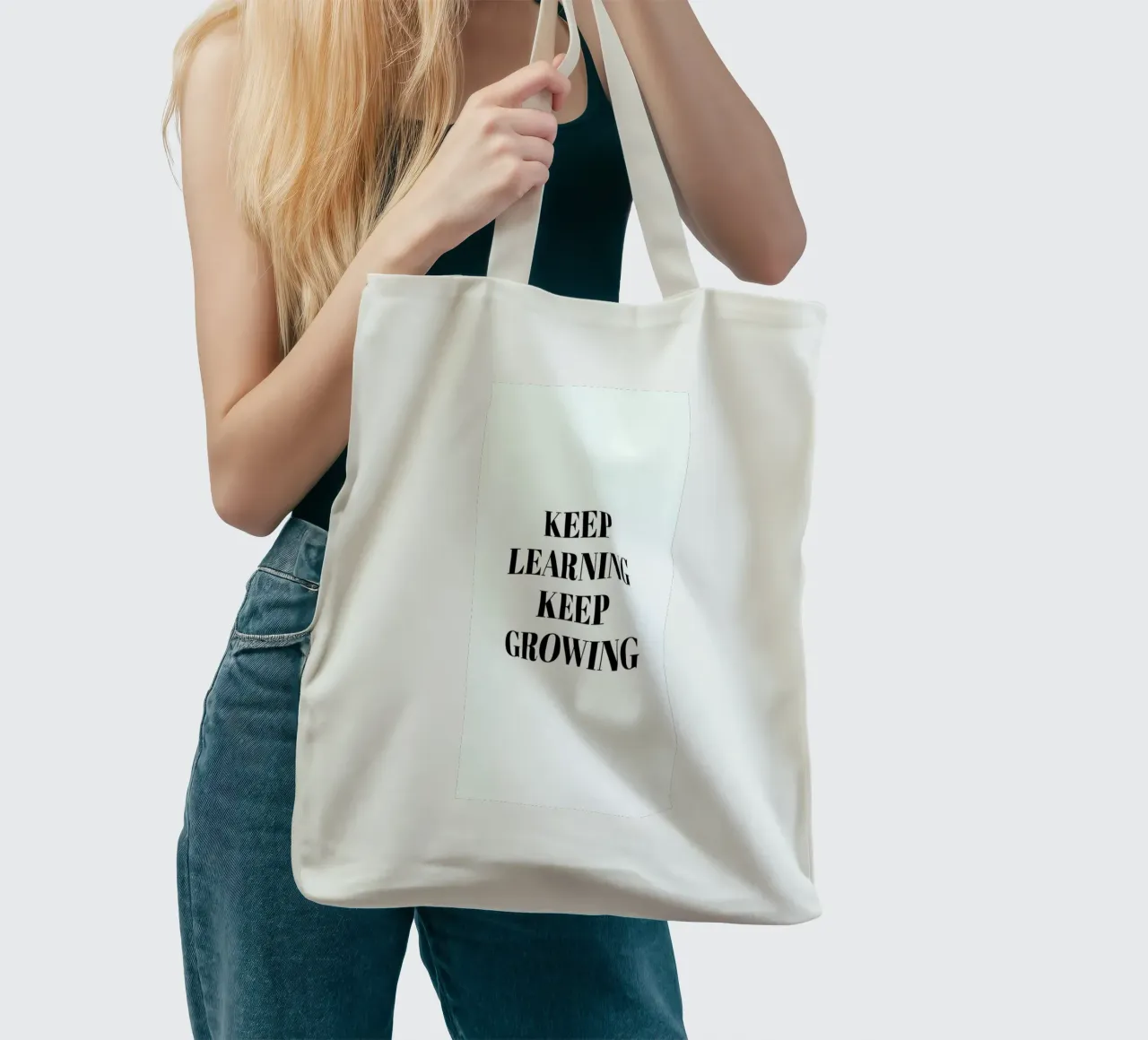Keep Learning tote bag by Studio One