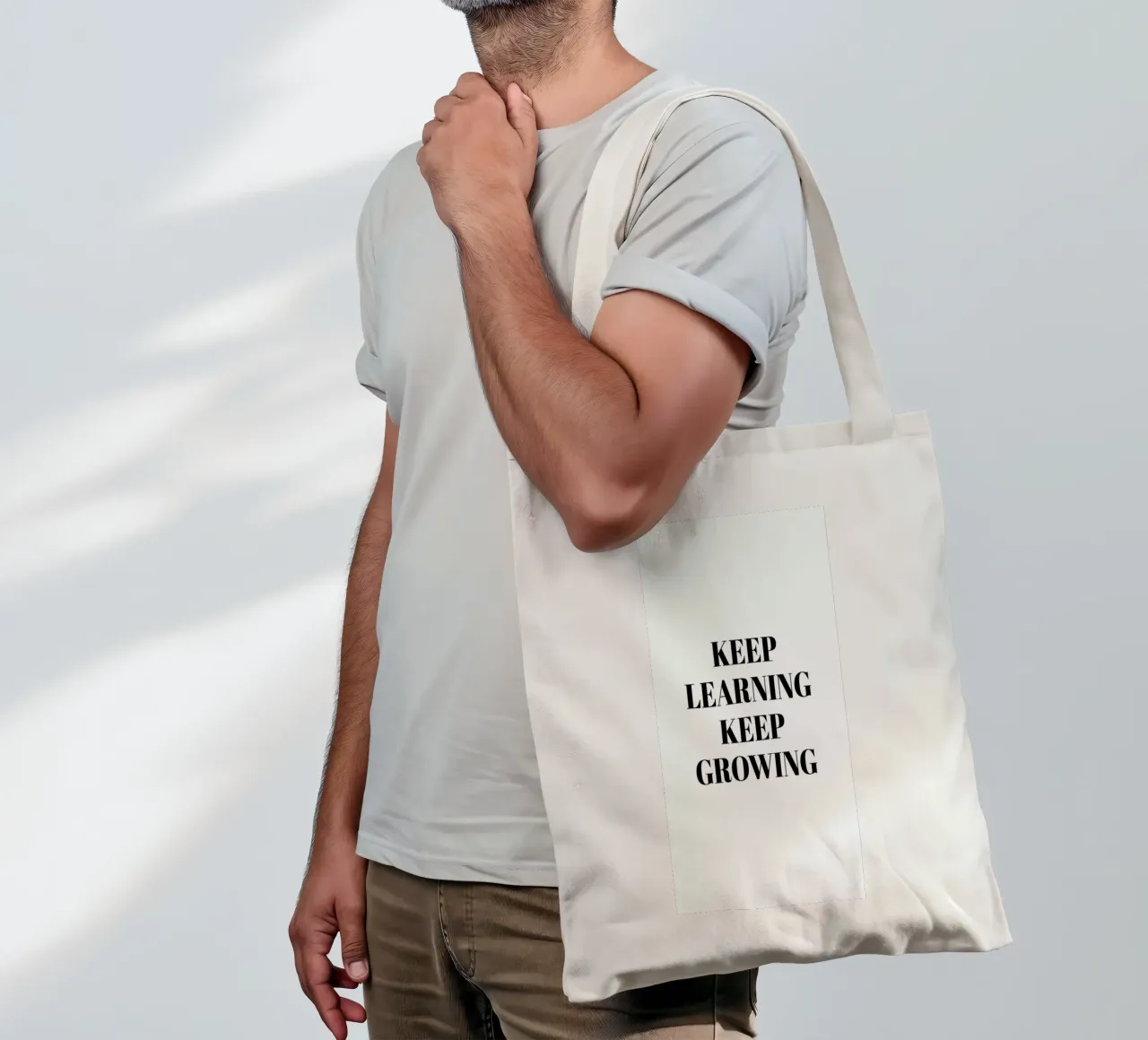 Keep Learning tote bag by Studio One